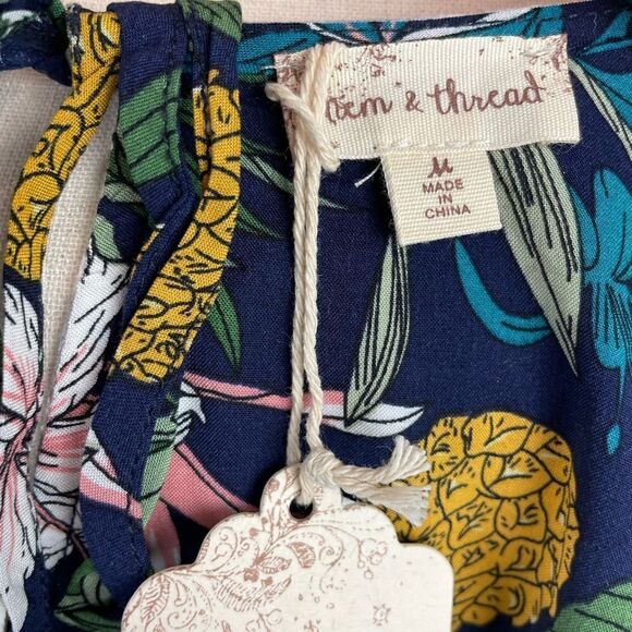 NWT Hem & Thread Extra Long Striped Top Size M - Picture 7 of 8